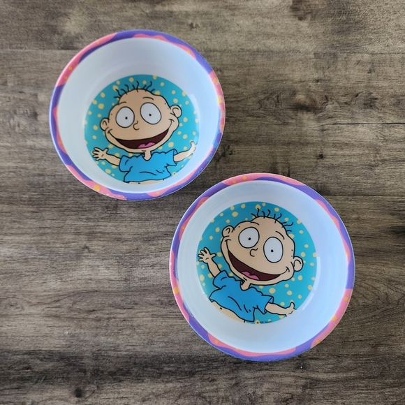 Zak Designs Other - VTG 90s Rugrats Tommy Cereal Bowls - Lot of 2